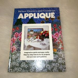 BOOK Better Homes and Gardens Applique, c. 1978
